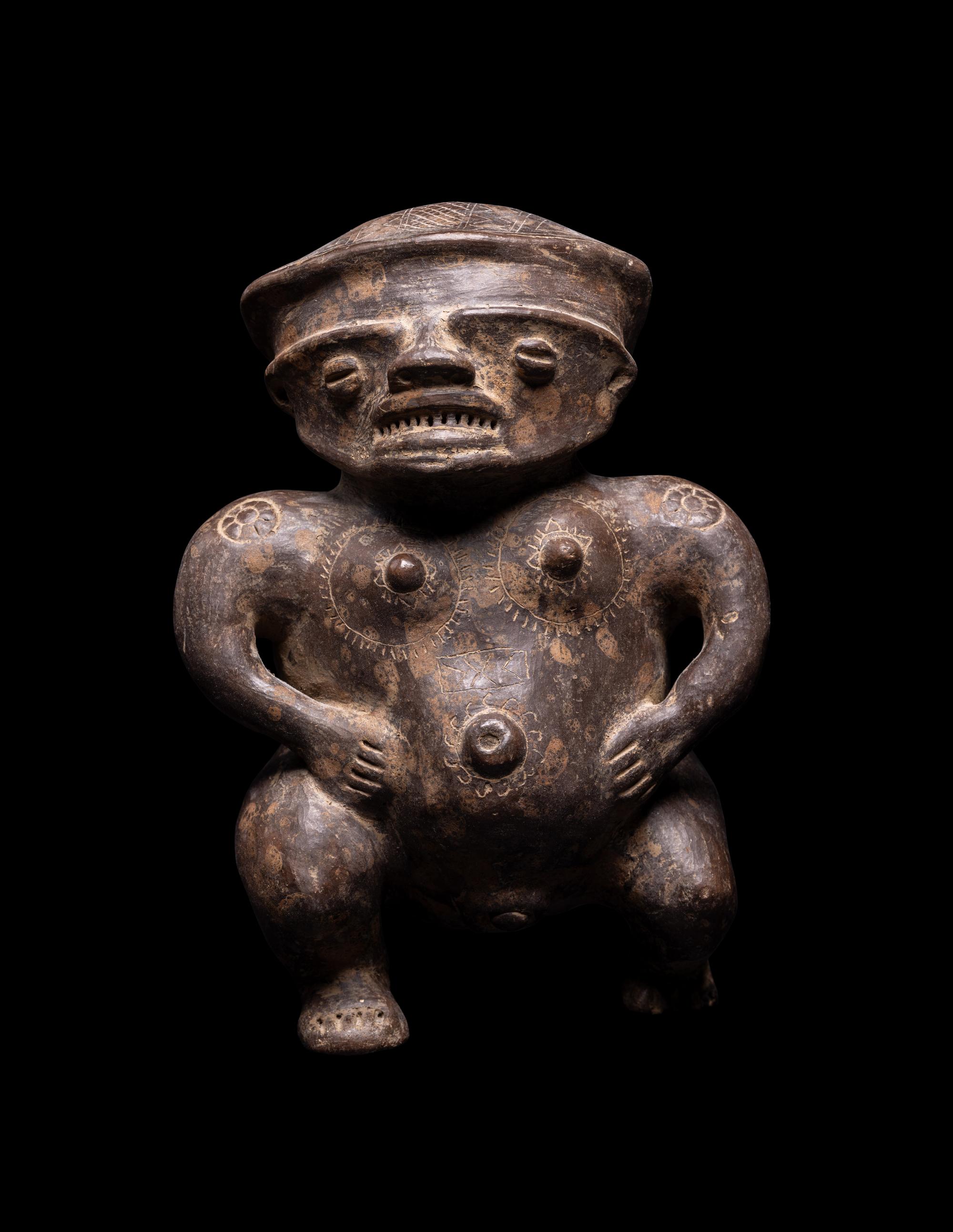 Five Guanacaste Terracotta Figures