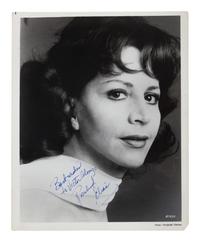 [20TH-CENTURY OPERA SINGERS]. A group of 6 signed photographs or photographic postcards of opera singers from the 1950s-1960s, comprising images of: