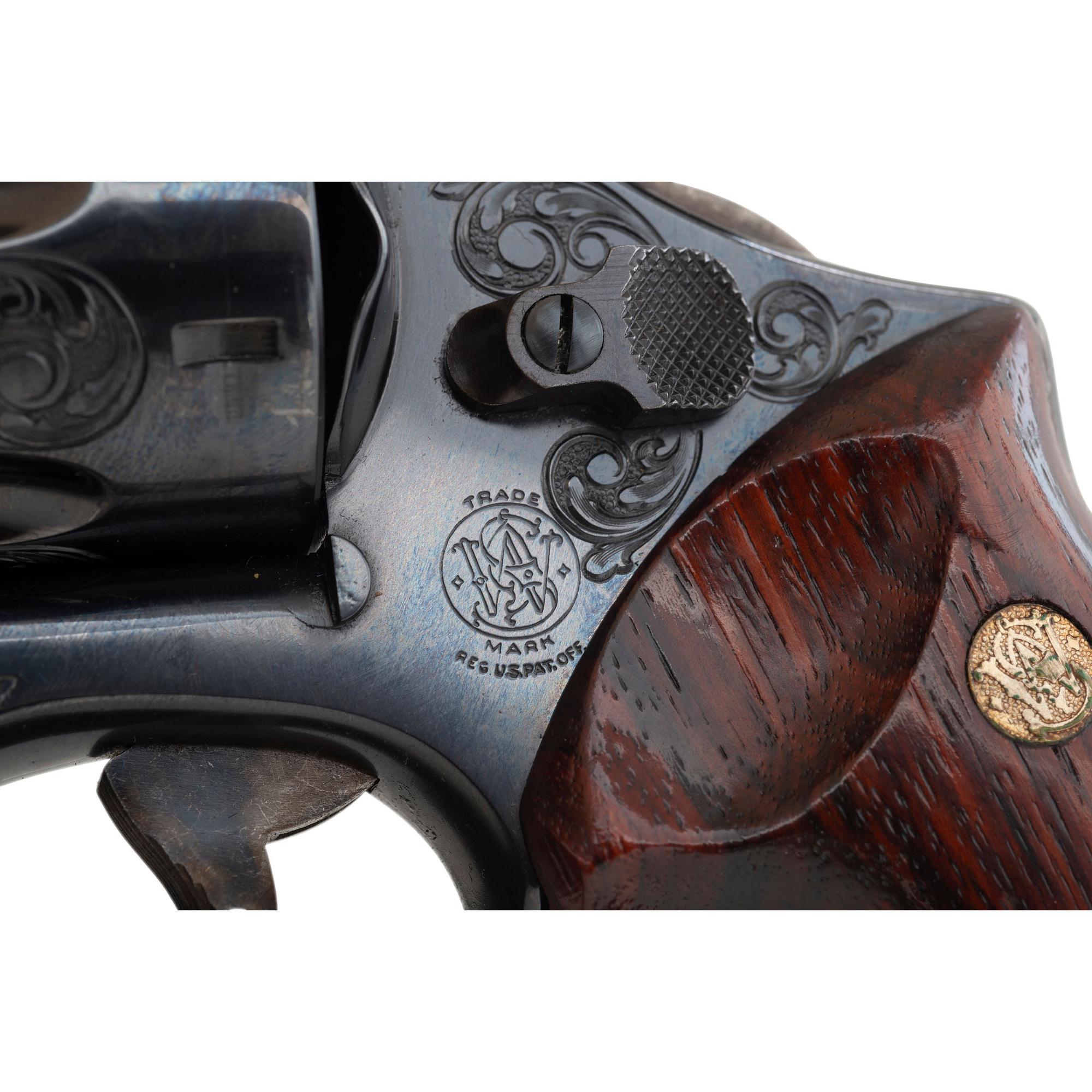 *Factory Class C Engraved Smith & Wesson Model 29-2 Revolver in Wood Factory Display Box