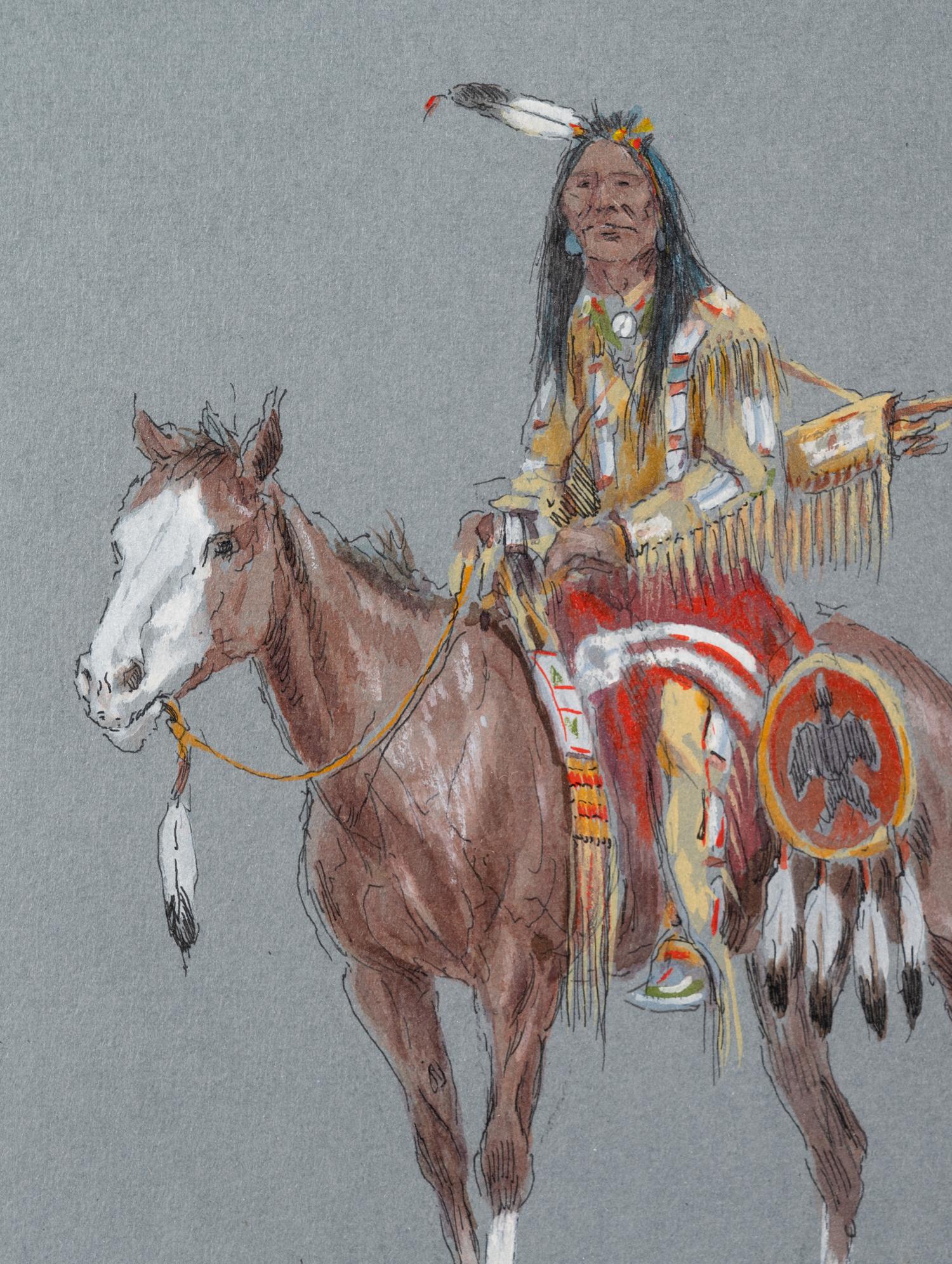 Warrior on Horseback