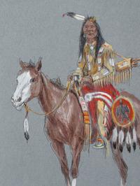 Warrior on Horseback