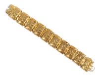 An 18 Karat Yellow Gold Link Bracelet, 64.40 dwts.