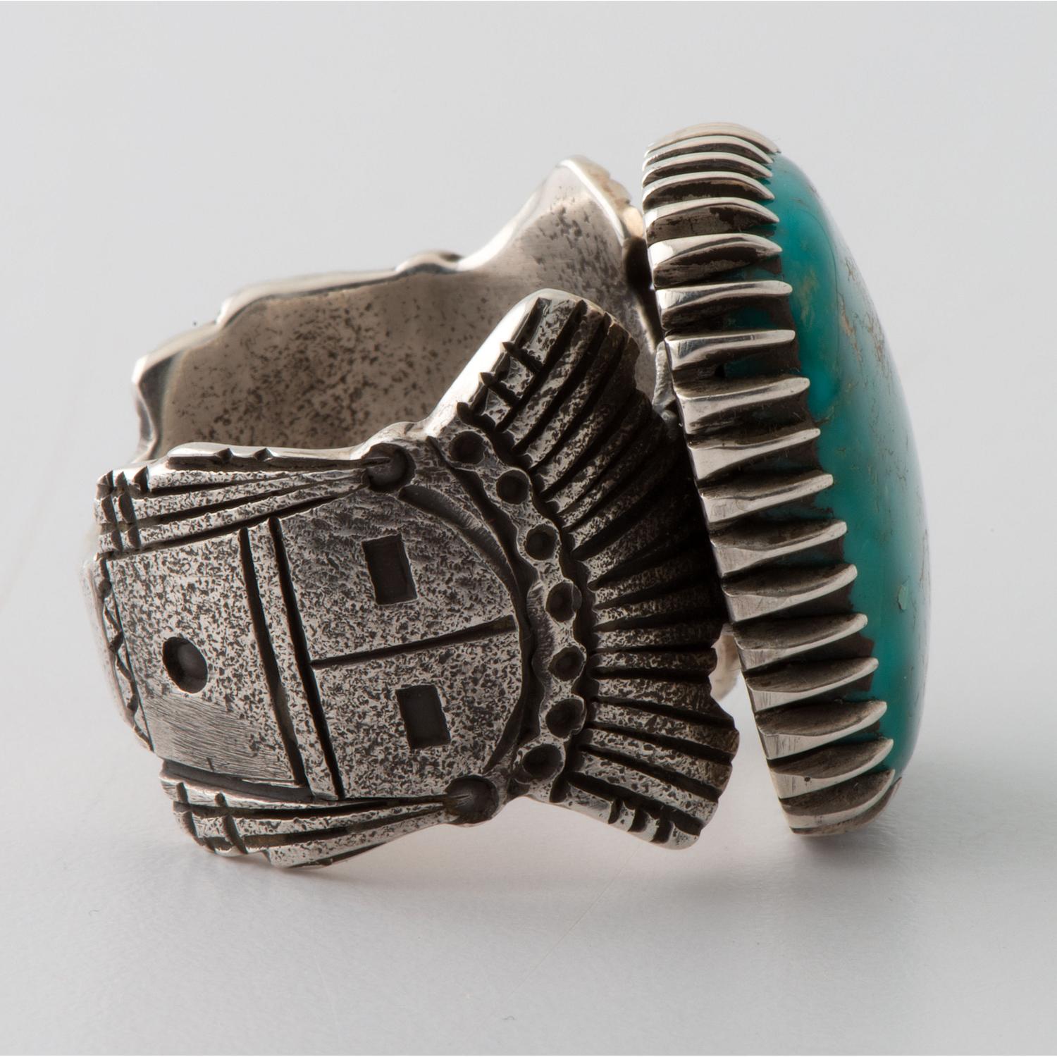 Silver and Turquoise Ring
