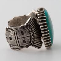 Silver and Turquoise Ring