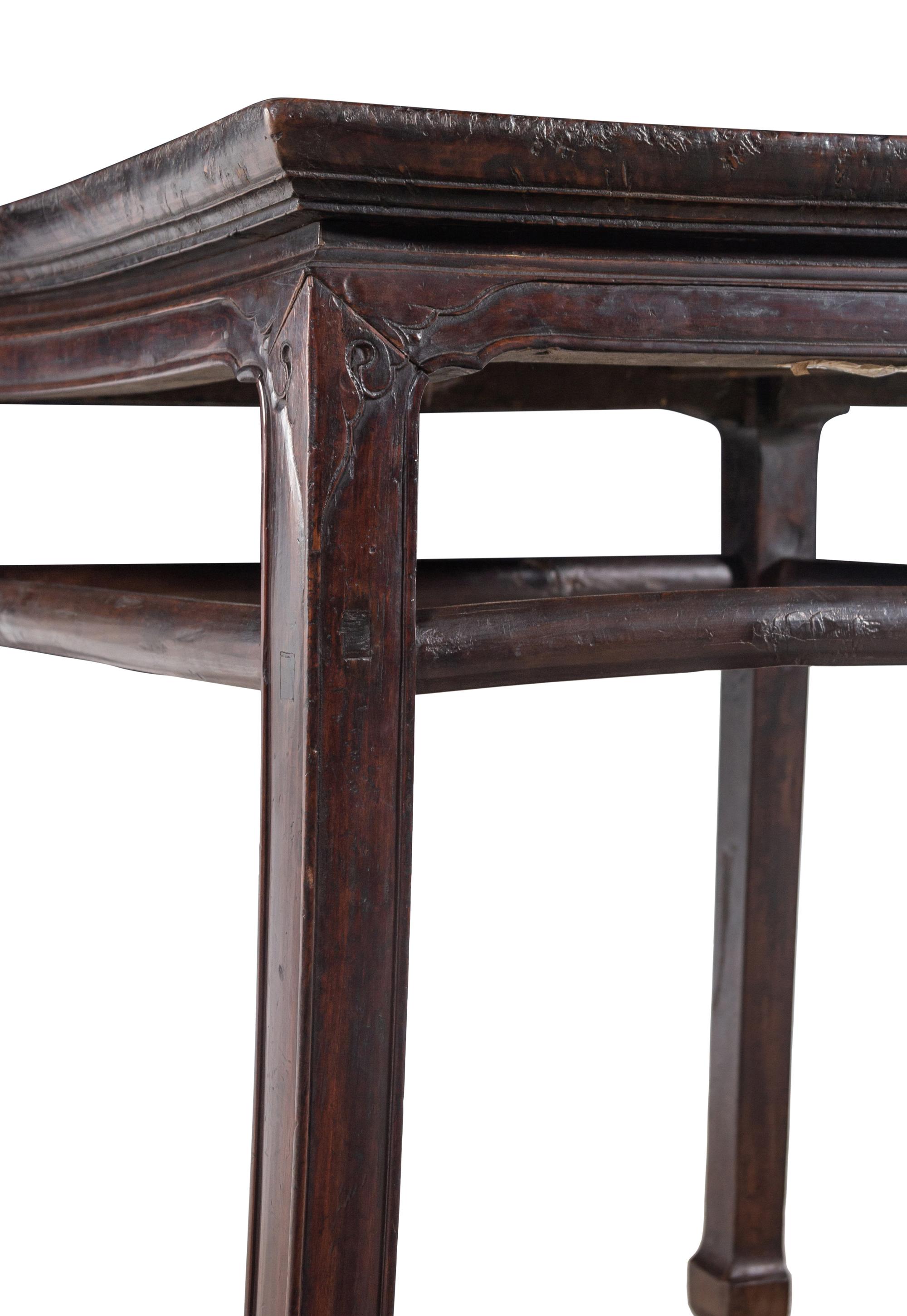 A Hardwood Square Center Table, Baxianzhuo