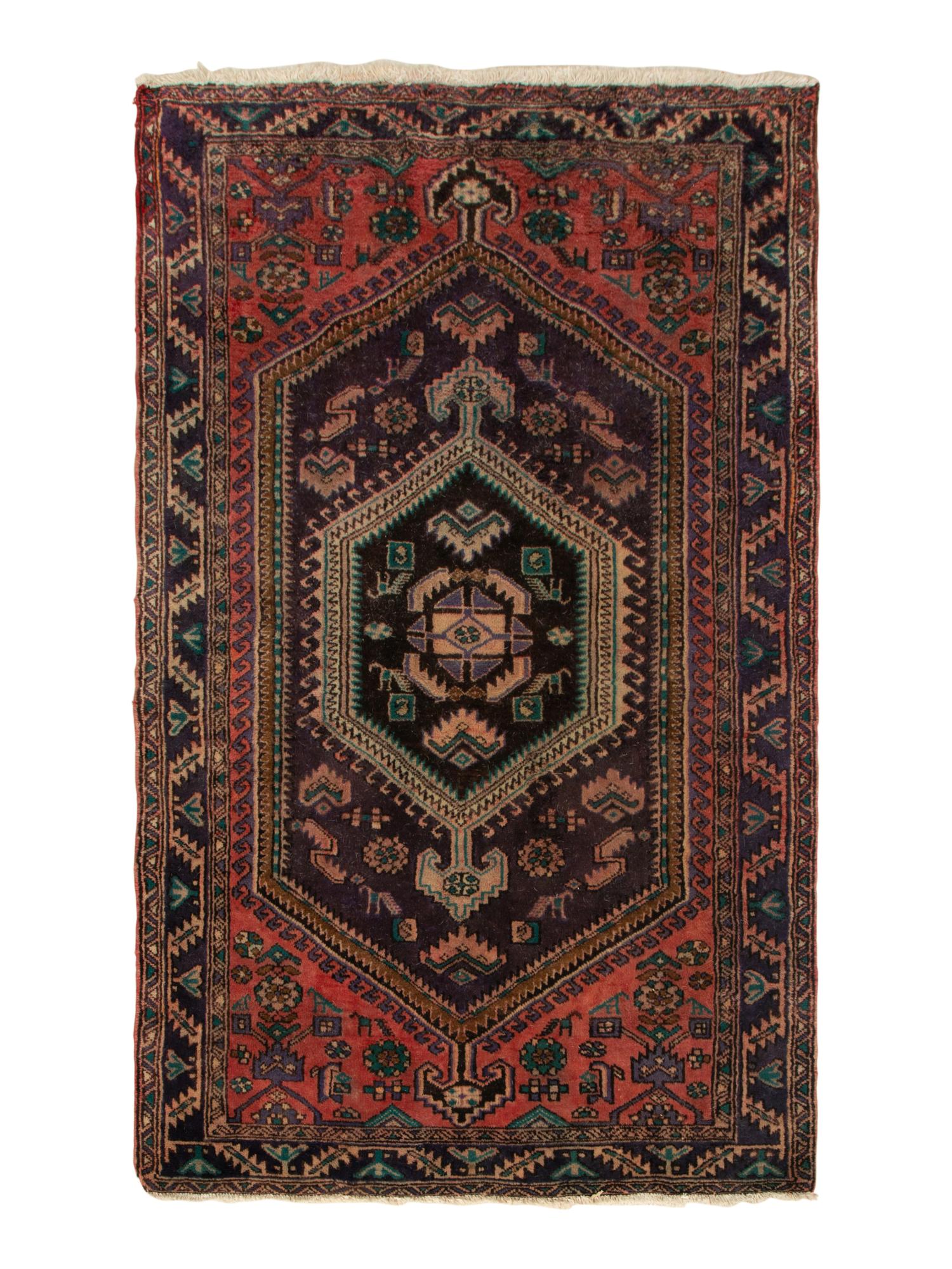 A Persian Design Wool Rug