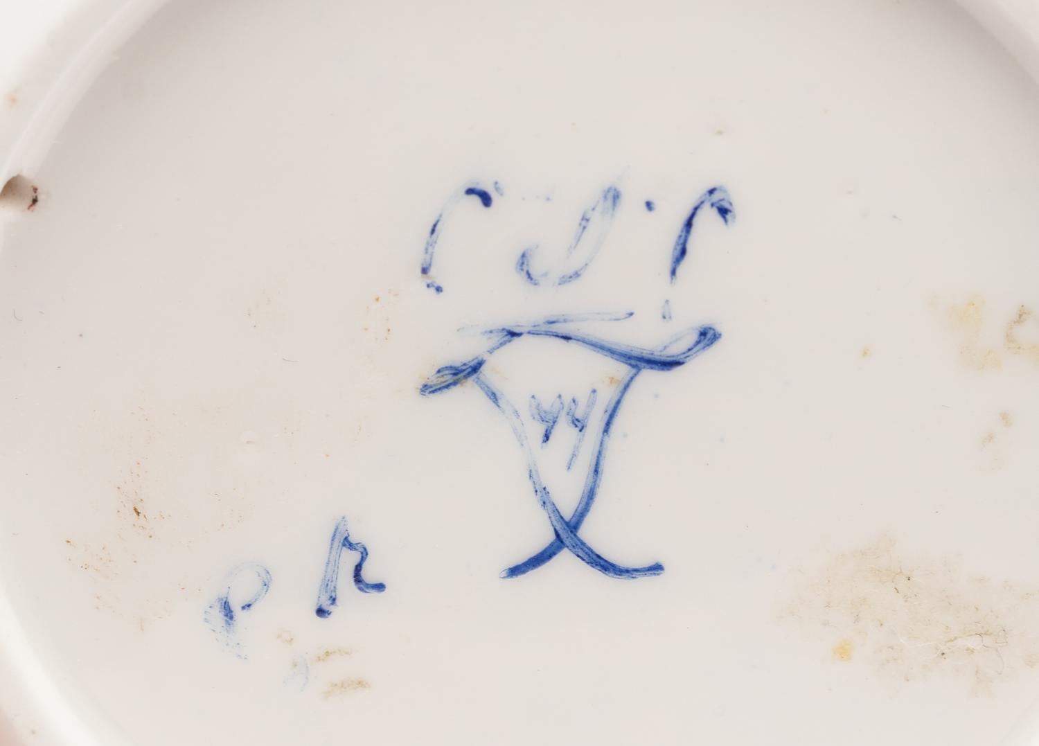 A Sèvres Beau Bleu Porcelain Coffee Can and a Saucer ( Gobelet 'Litron', 2ème Grandeur et sa Soucoupe, 3ème Grandeur )