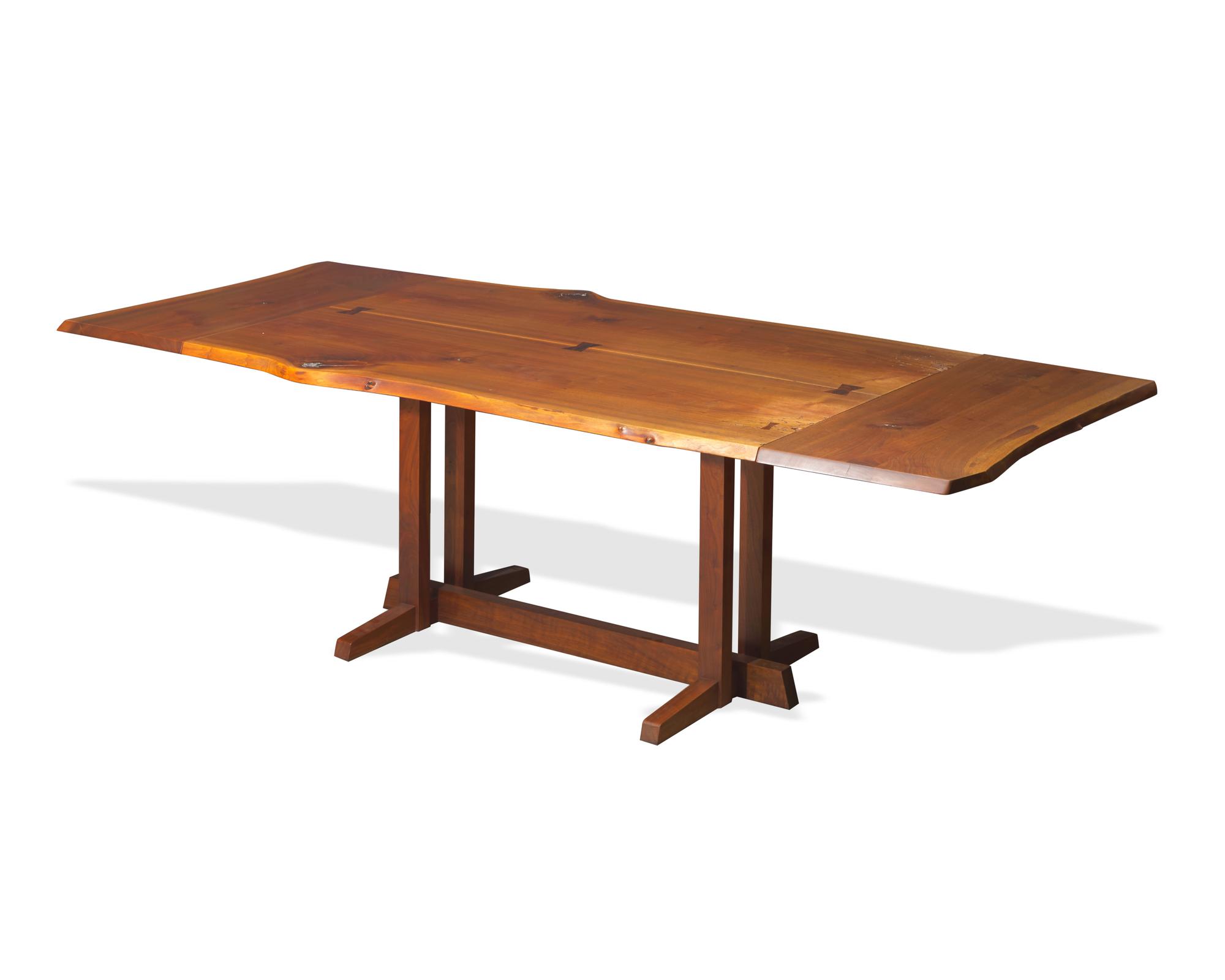 Frenchman's Cove II dining table, designed 1959 Nakashima Studios, USA