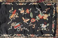 Nine Chinese Embroidered Silk Panels