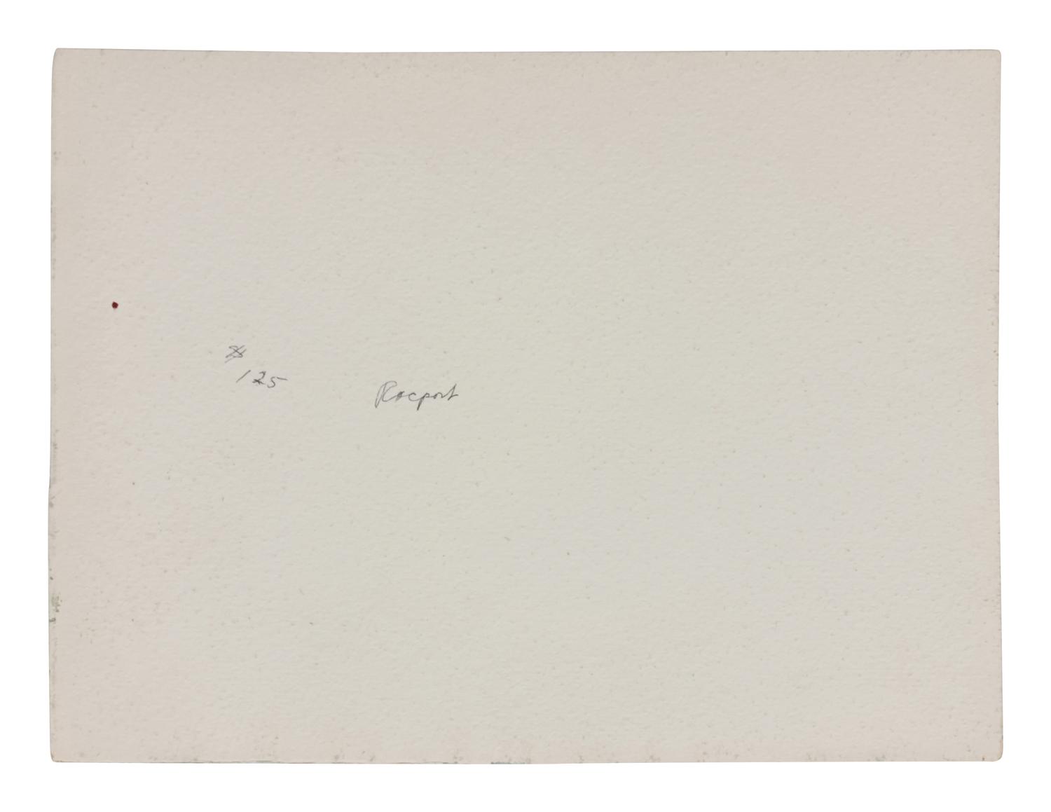 Four works: Sweden, 1951; Beach Scene; Rockport; and Harbor Scene
