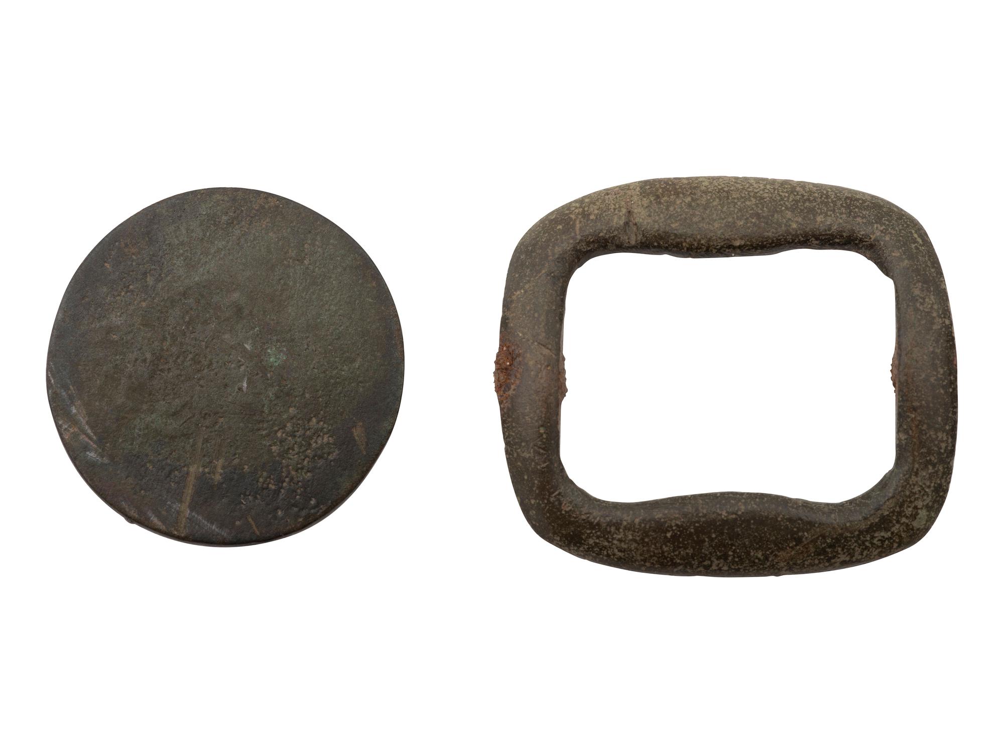 [MILITARIA] 10 American buttons from the Estate of Carroll J. Delery III. Late 18th-19th century.