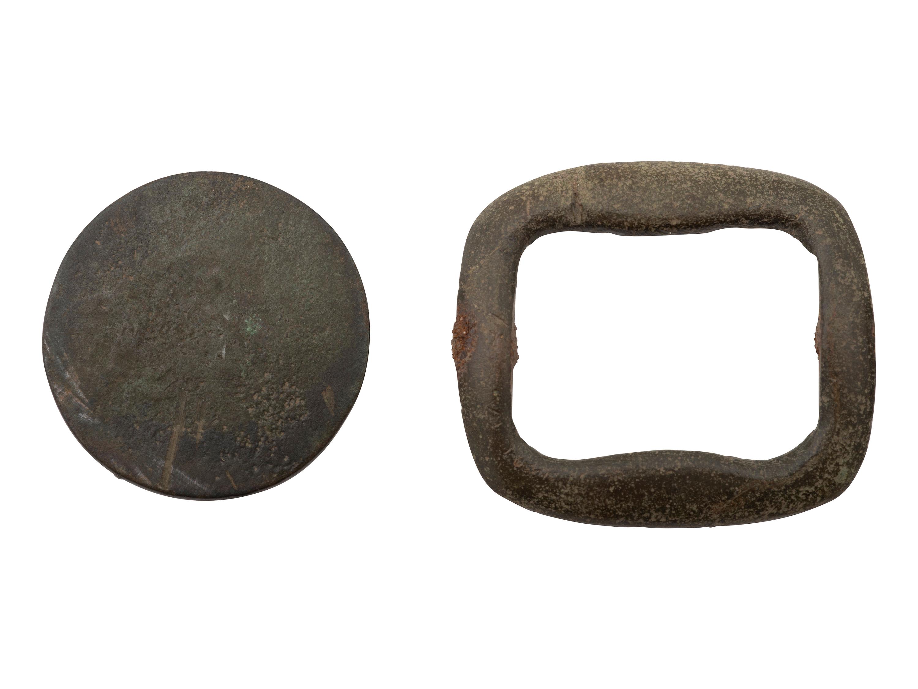 [MILITARIA] 10 American buttons from the Estate of Carroll J. Delery III. Late 18th-19th century.