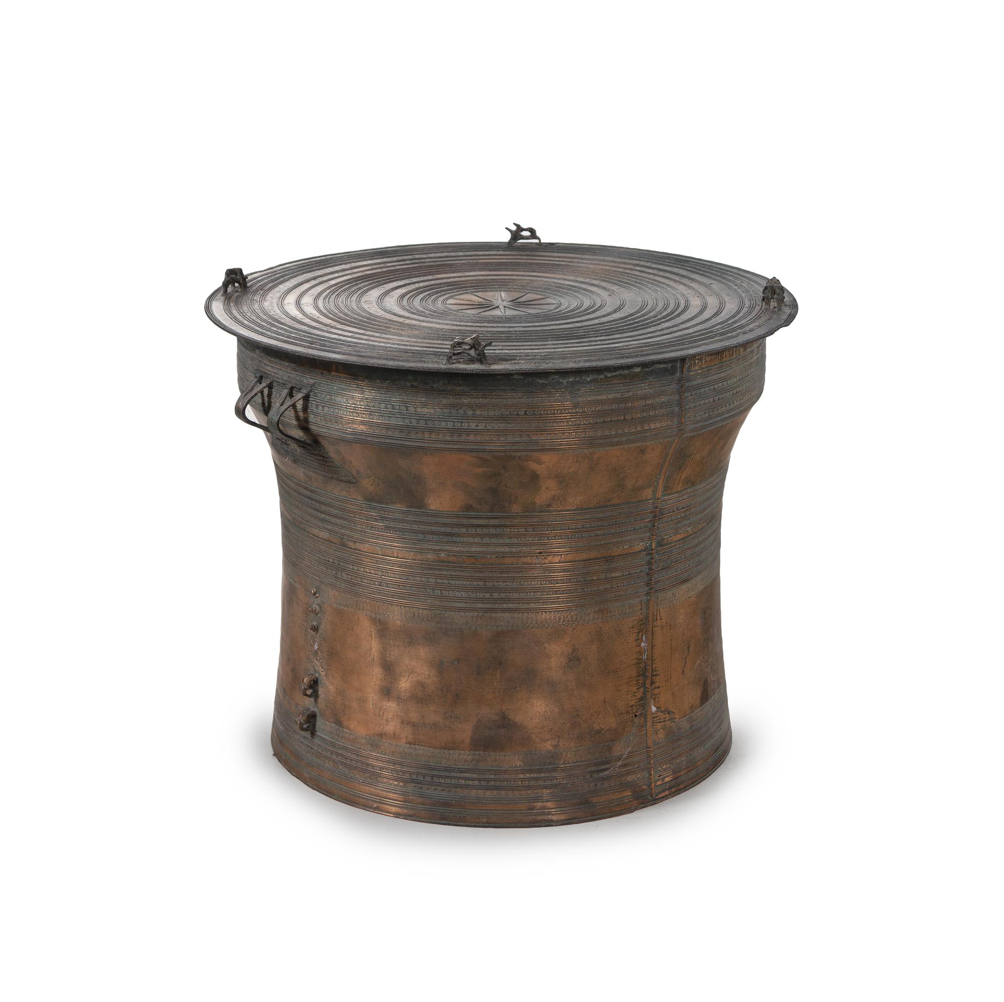 A Laotain Bronze Rain Drum