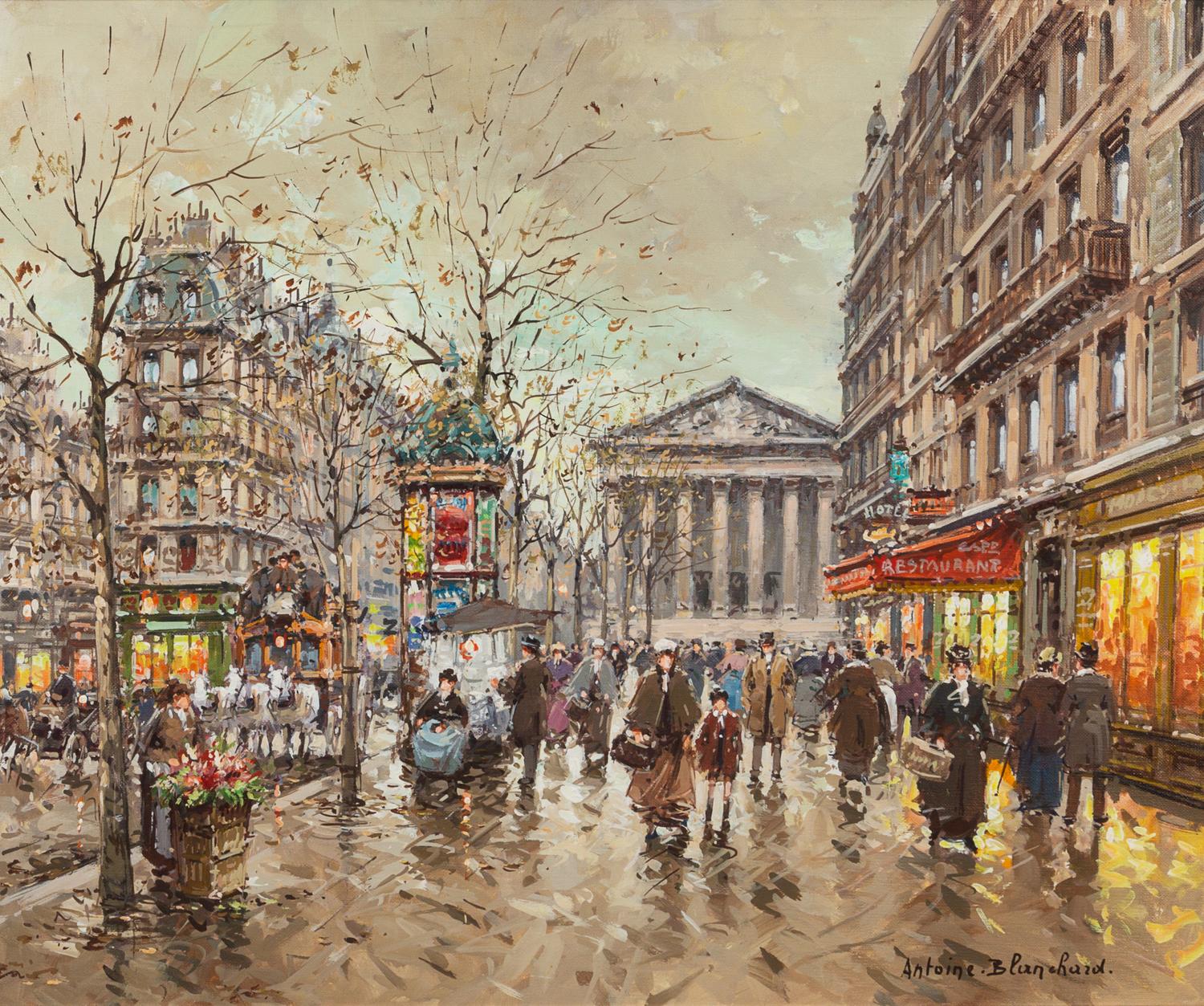 Rue Tronchet et la Madeleine