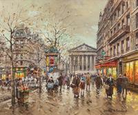 Rue Tronchet et la Madeleine