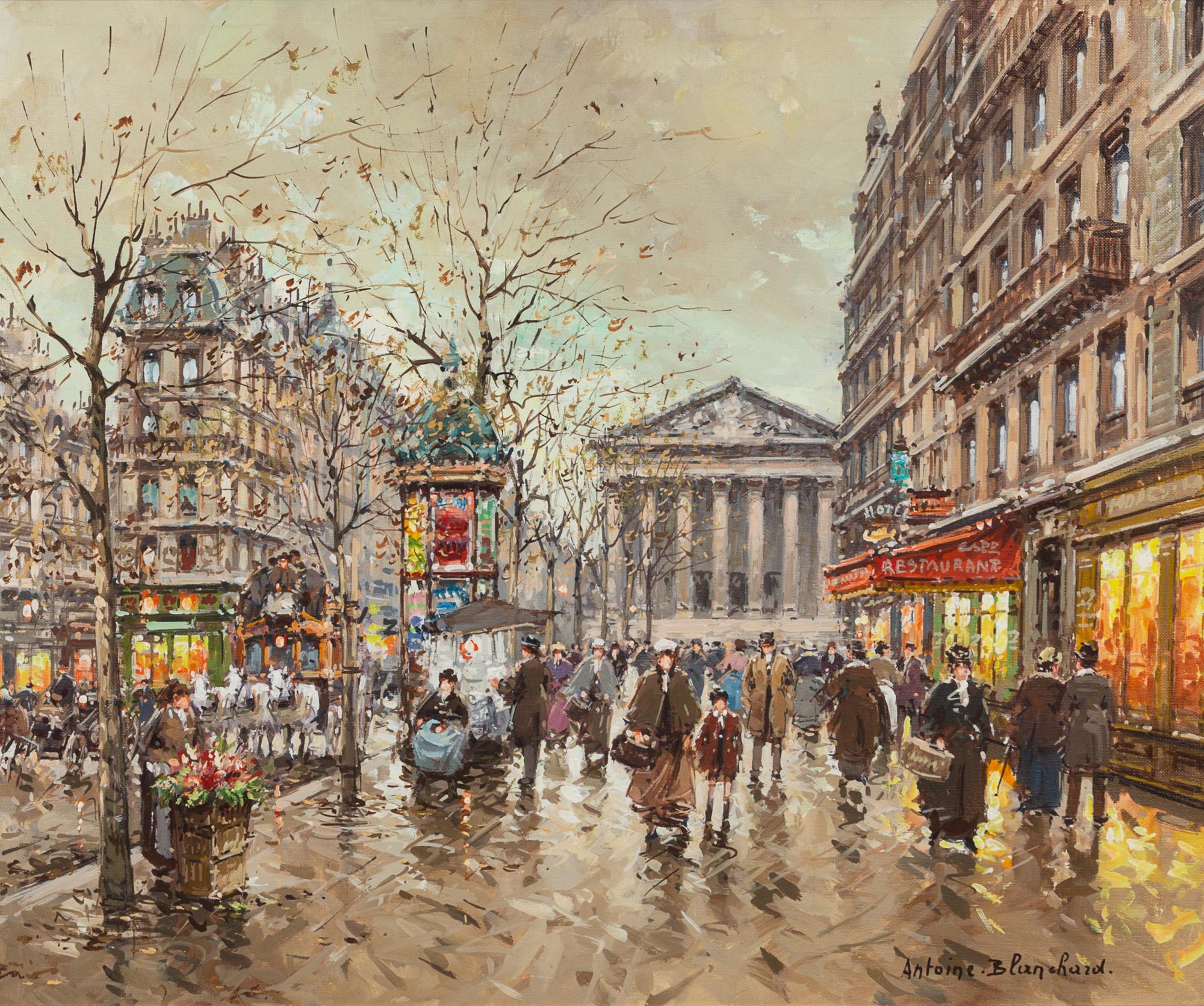 Rue Tronchet et la Madeleine