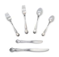 An American Silver Flatware Service