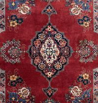 A Kashan Wool and Silk Rug