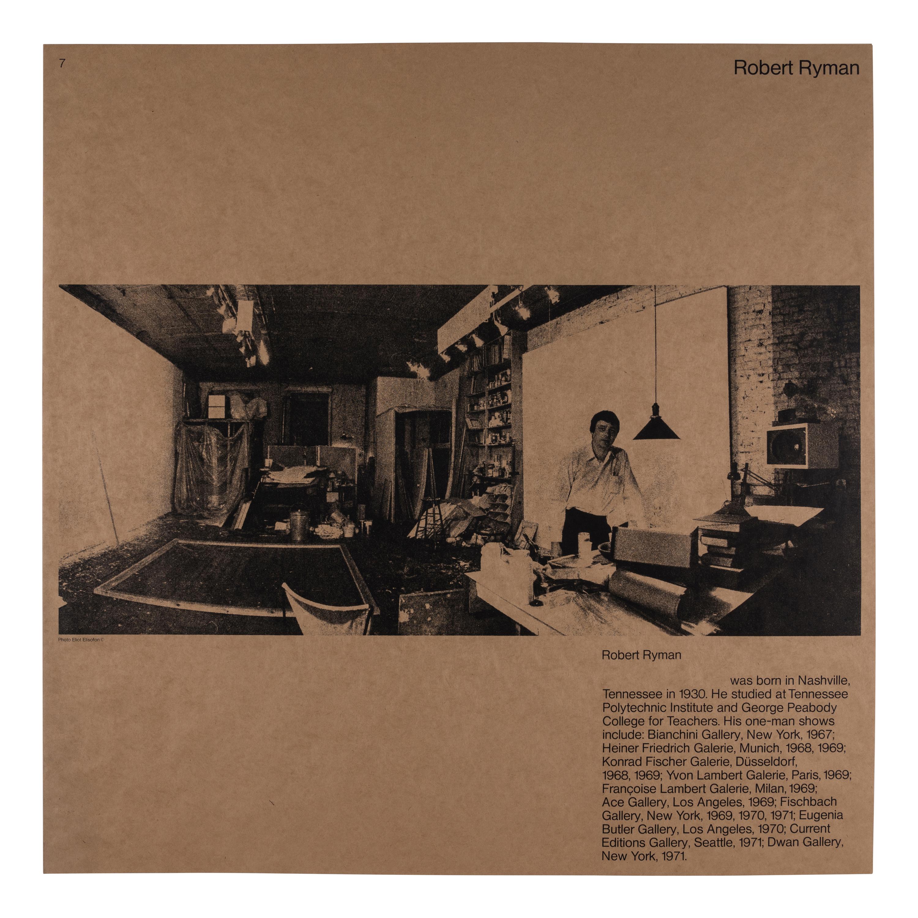 Untitled (from On the Bowery ), 1969