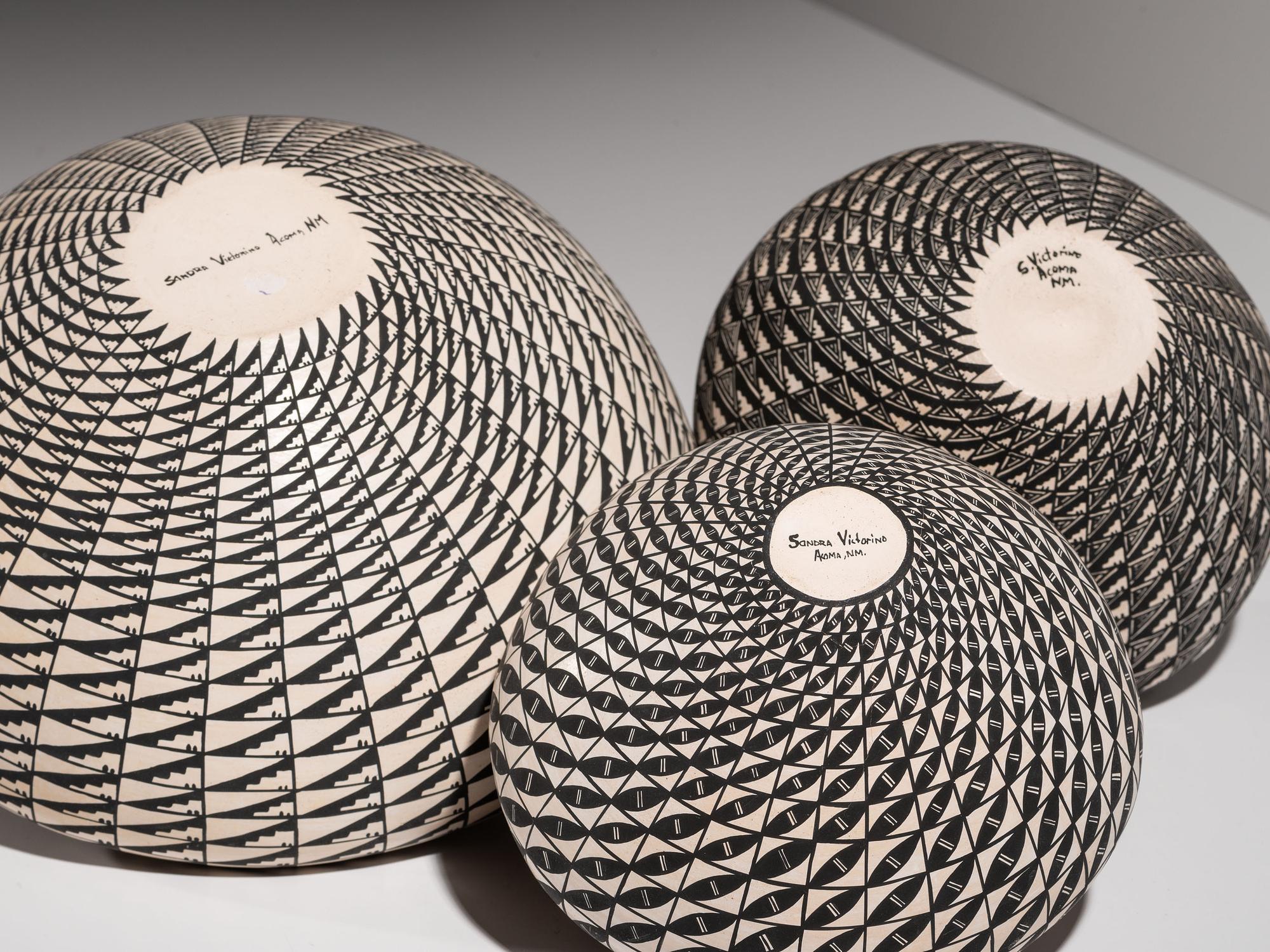 Teardrop-Shaped Pottery Jars