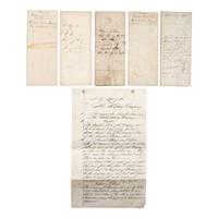 [MINING - UTAH]. A group of manuscripts and documents related to Utah mines, comprising: