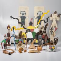 Carved Hopi Altar Sculpture