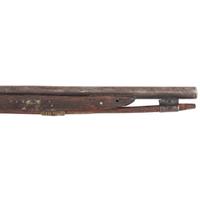 Native Altered Percussion Trade Gun by Isaac Hollis & Sons