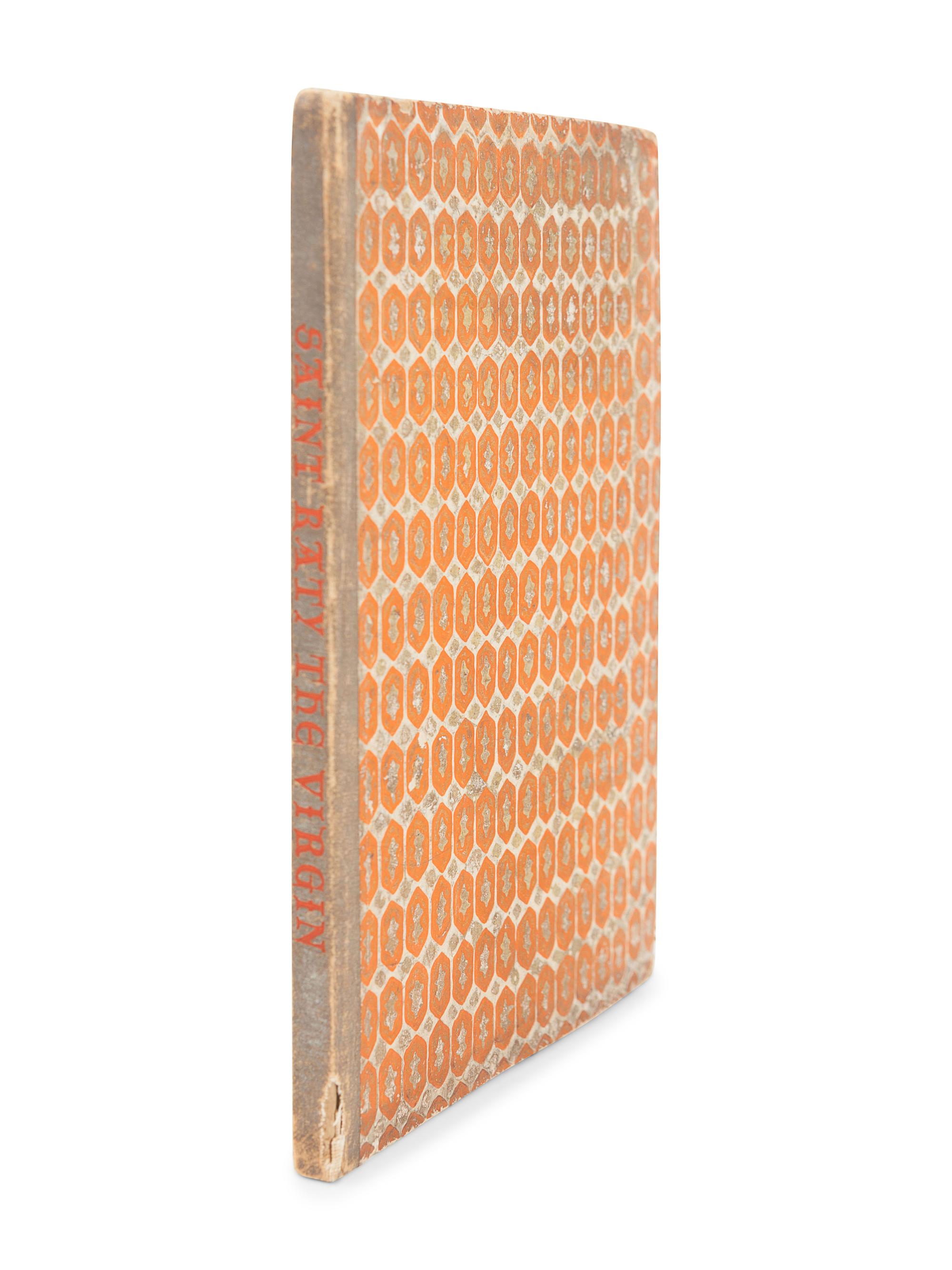 STEINBECK, John (1902-1968). Saint Katy the Virgin. Mount Vernon, New York: The Golden Eagle Press for Covici-Friede, 1936.