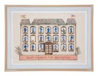 A Group of Six Color Lithographs by Ford Ruthling (American, 1933-2015)