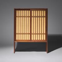George Nakashima (American, 1905–1990) — Two-door Hutch Cabinet, c. 1970