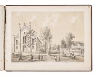 [CHICAGO]. KURZ, Louis (1834-1921). A group of 8 prints from Chicago Illustrated depicting pre-fire Chicago. Chicago: Jevne & Almini, 1866