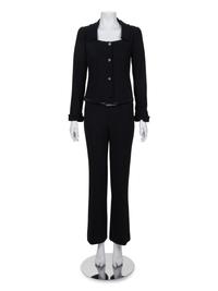 Chanel Wool Two-Piece Pant Ensemble, Fall 2000