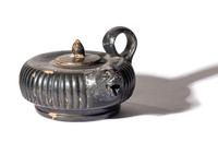 A Greek Black-Glazed Guttus