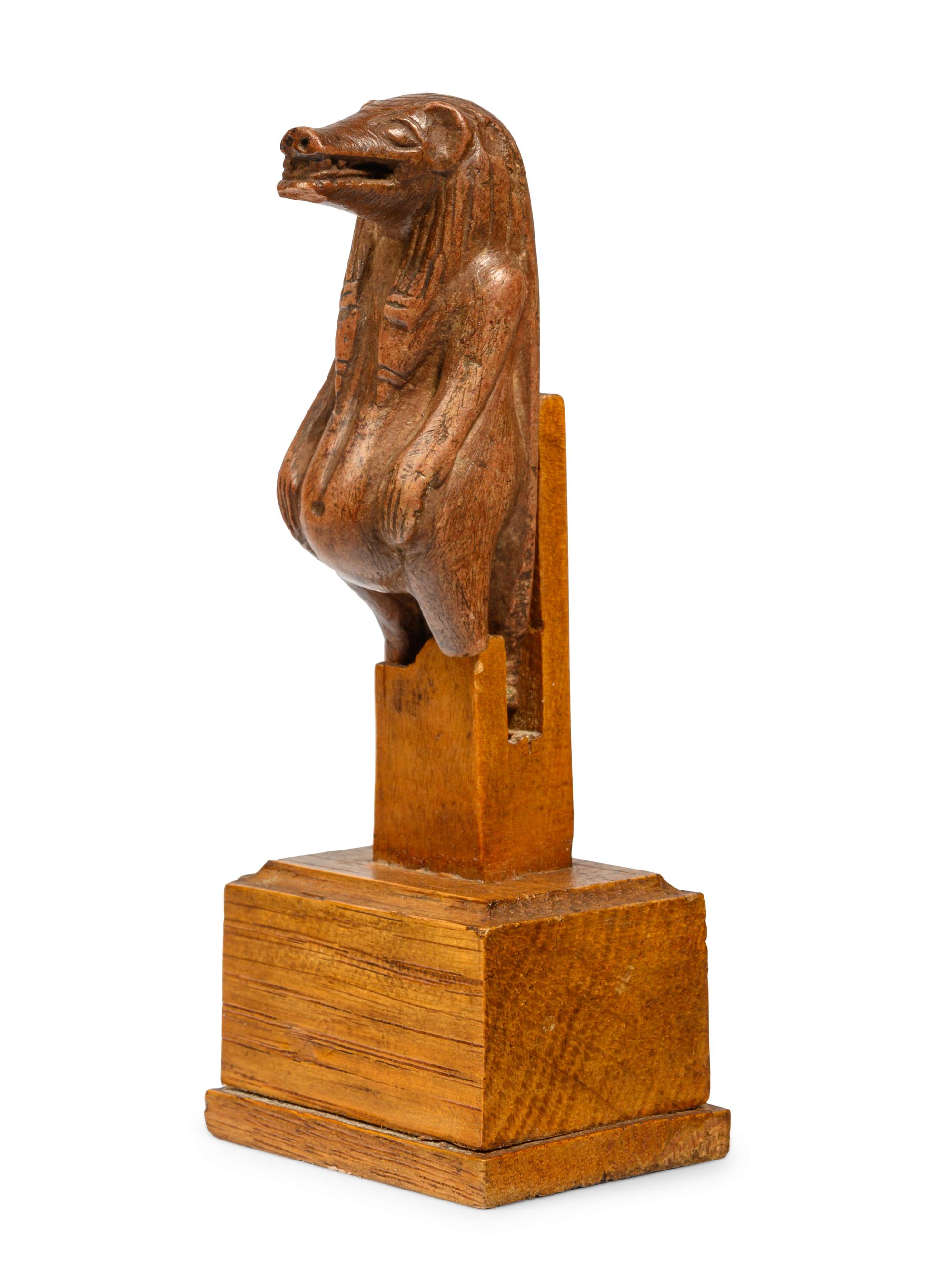 An Egyptian Red Jasper Taweret