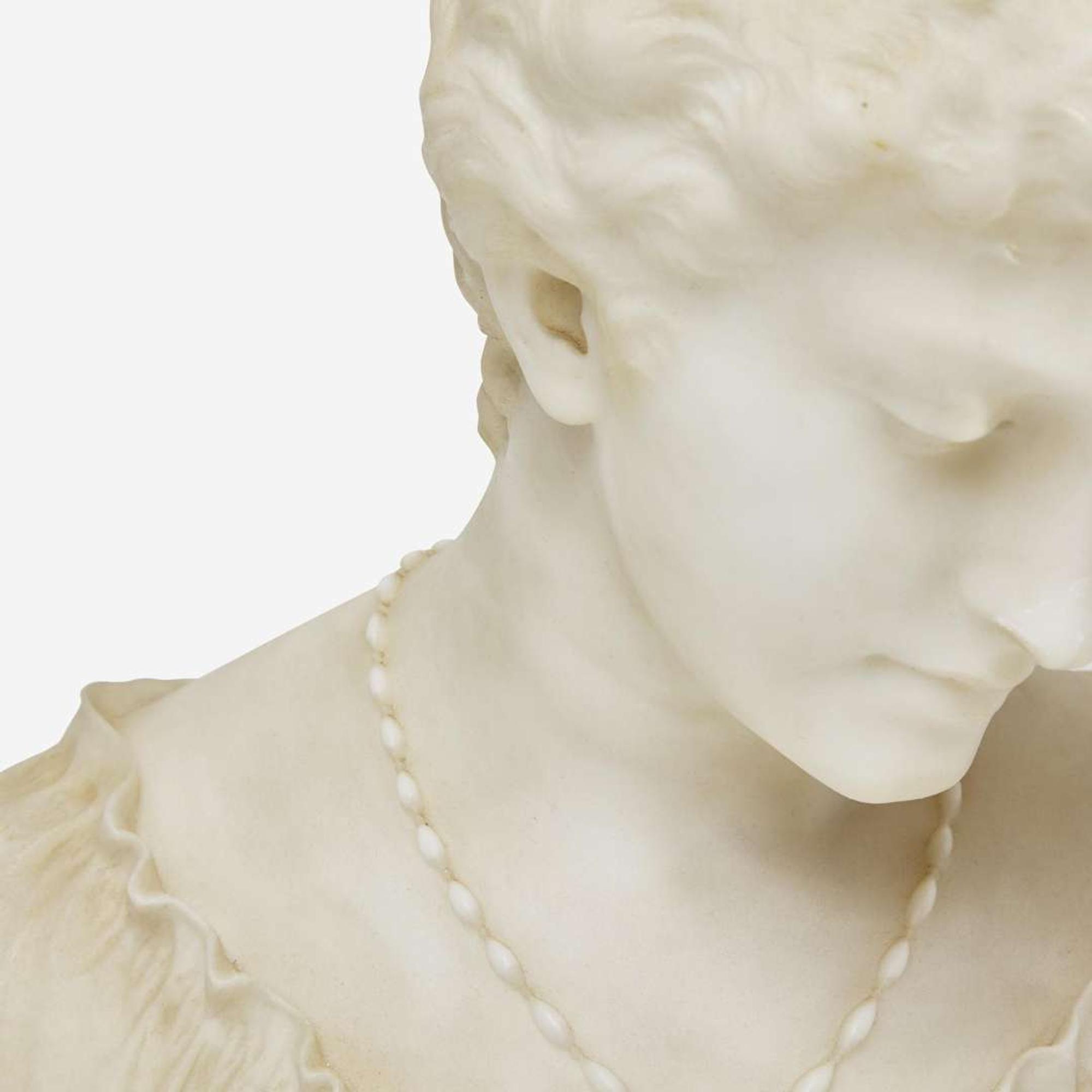 William Couper (American, 1853–1942) Bust of Evangeline