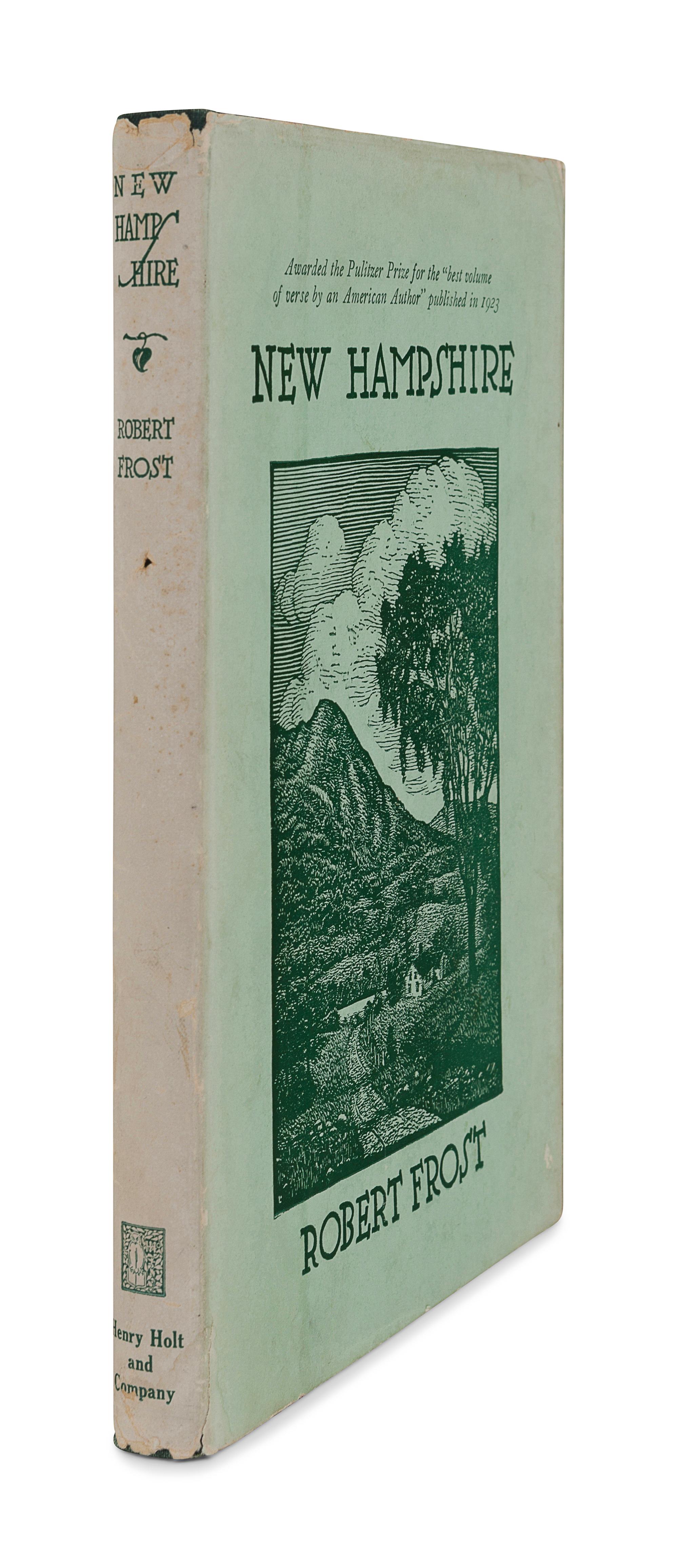 FROST, Robert (1874-1963). A group of 5 signed trade editions, comprising: