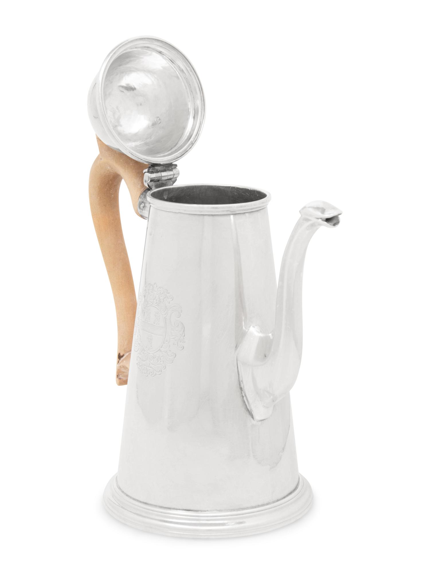 A George I Silver Coffee Pot