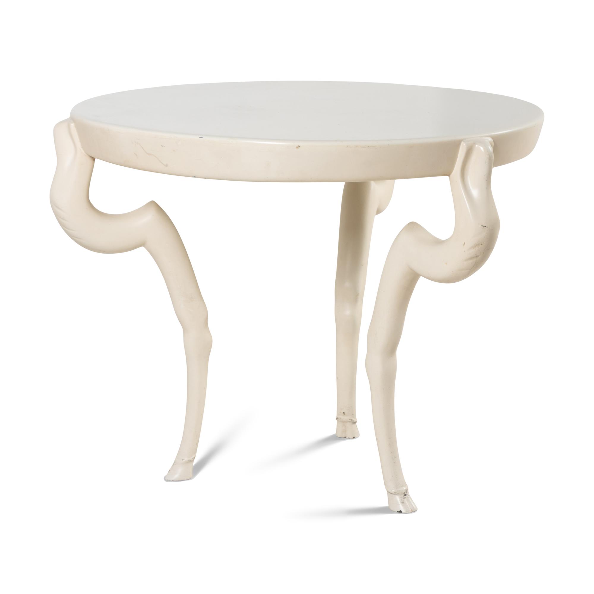 Center Table with Animal Form Legs