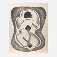 Alexander Archipenko (American/Ukrainian, 1887-1964) Les Formes Vivantes