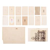 [Early Photography] Group of 18 Photographs of Subjects from the Second Mexican Empire