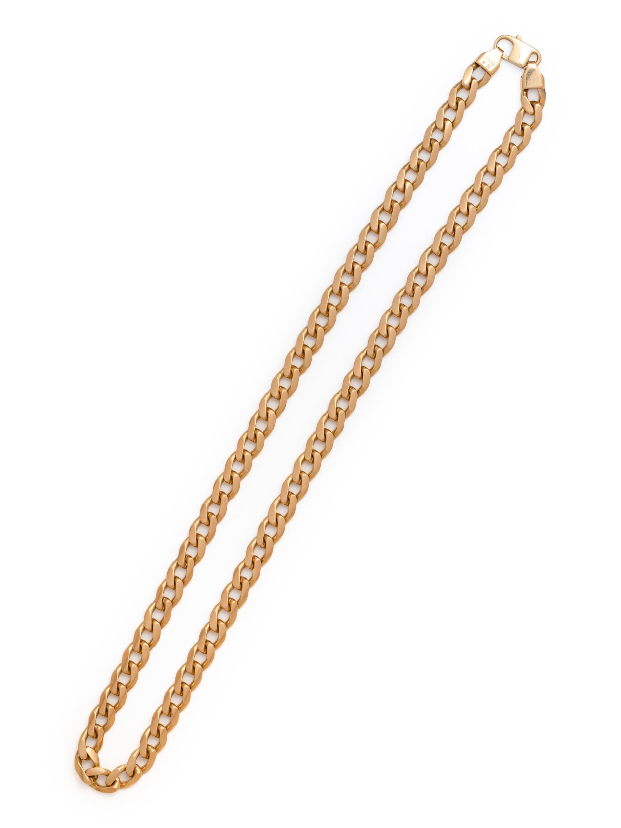 YELLOW GOLD NECKLACE