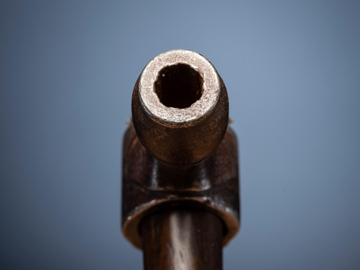 Eastern Pipe Tomahawk, with Rifle Barrel Bowl