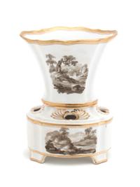 An Early Spode Spill Vase Height 5 3/4 inches.