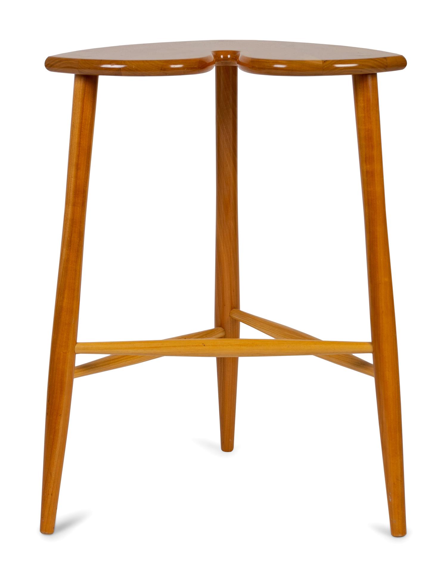 A Studio Craft Tripod Stool by Jeremy Singley (American, 20th/21st Century)