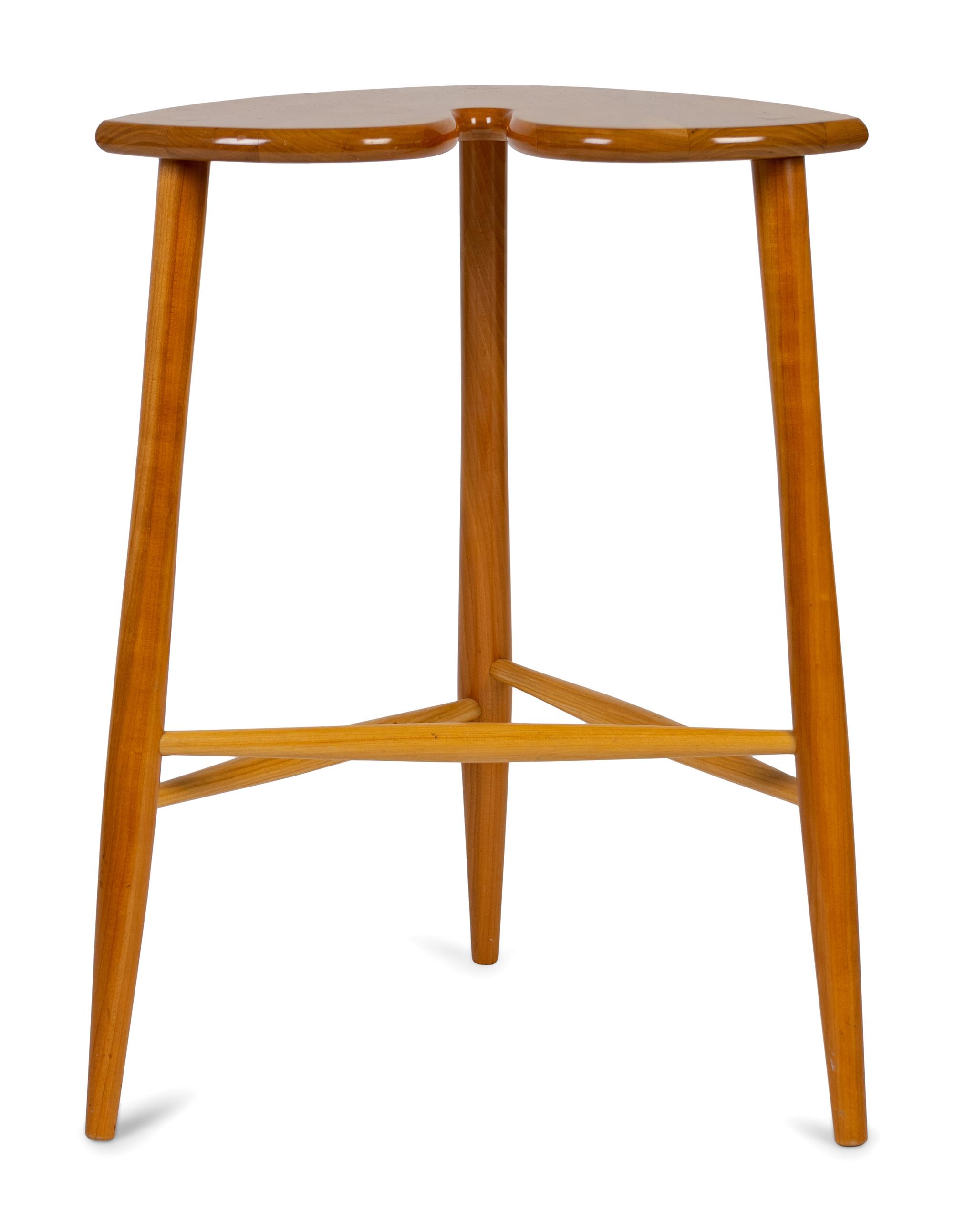 A Studio Craft Tripod Stool by Jeremy Singley (American, 20th/21st Century)