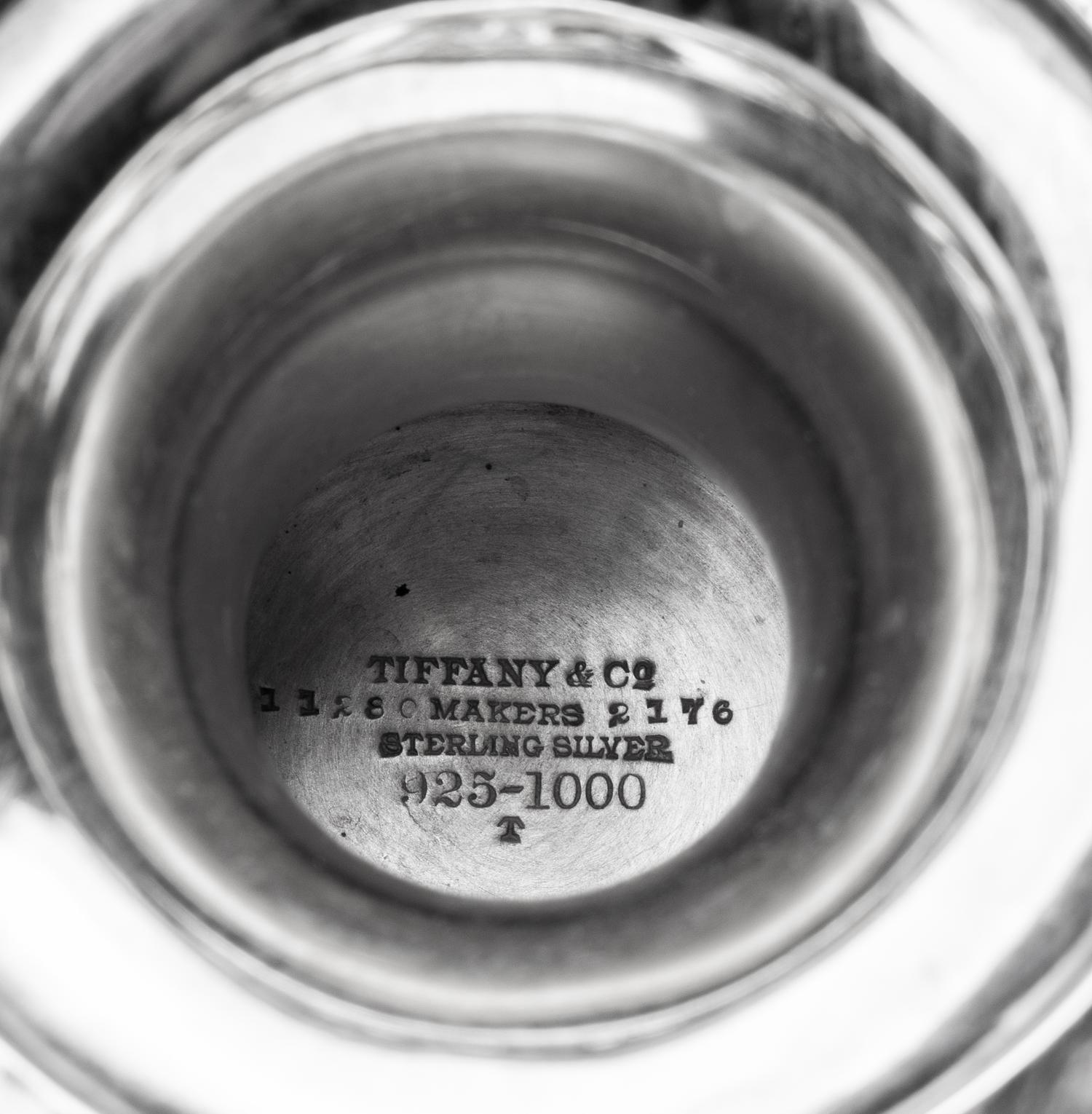 A Pair of Tiffany and Co. Silver Tazze