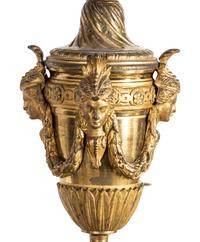 A Louis XVI Style Gilt Bronze Sixteen-Light Chandelier
