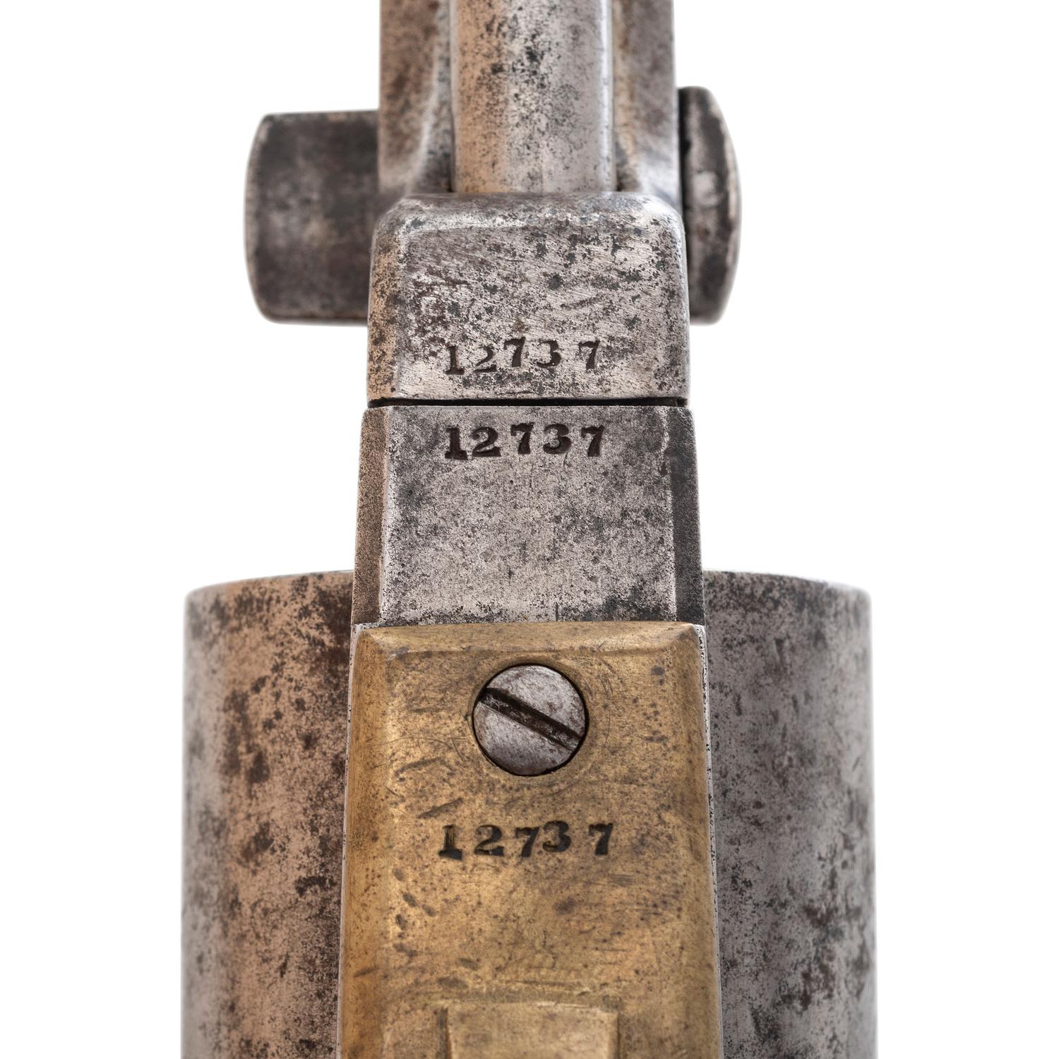 Martial Colt Third Model Dragoon Revolver with Mismatched Numbers