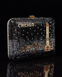 Judith Leiber Chicago Rhinestone Minaudière