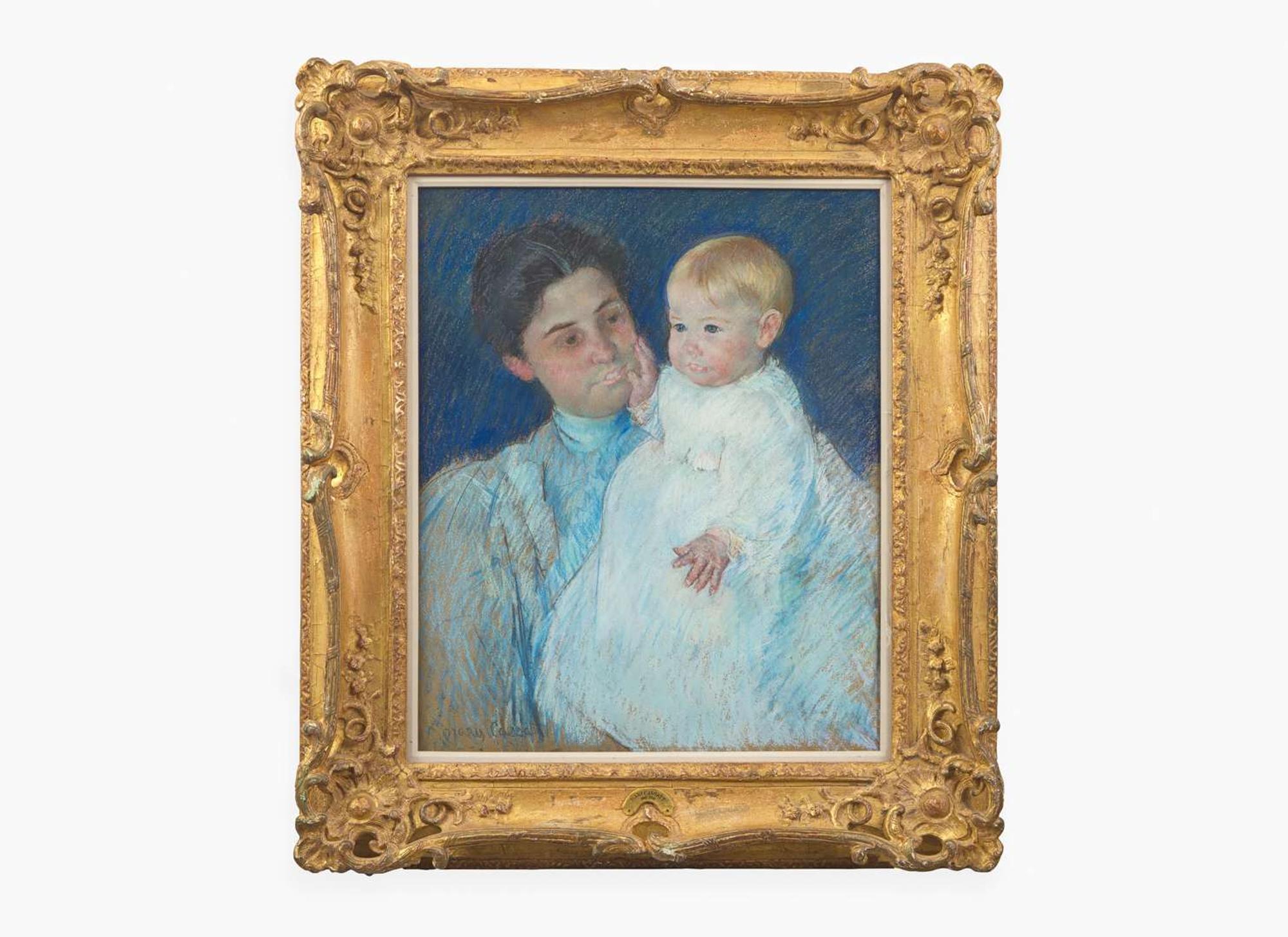 Mary Cassatt (American, 1844-1926) - Mrs. Harris Whittemore and Baby Helen